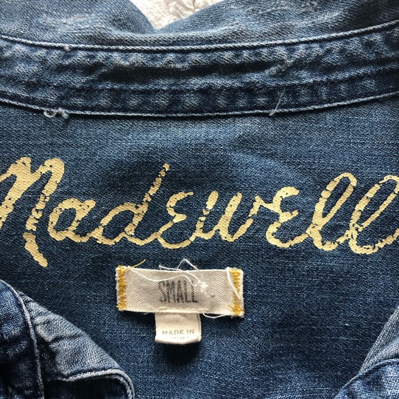 Madewell Denim Shirt - Picture 2 of 2